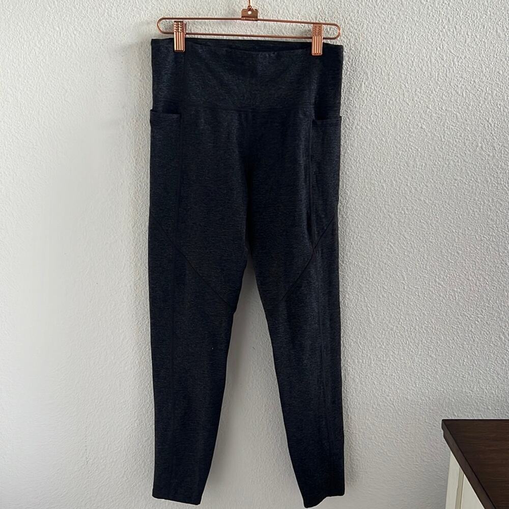 JoyLab Dark Heathered Gray Active Pants Athleisure Tights Workout Small